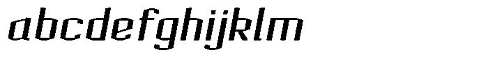 Acel Gothic Semibold Italic FONT