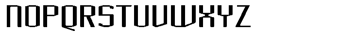 Acel Gothic Semibold Font UPPERCASE