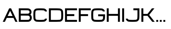 Aceleron Regular Font UPPERCASE