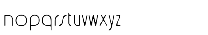 Acelina Blur Regular Font LOWERCASE