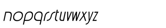 Acelina Italic Font LOWERCASE
