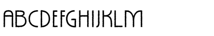 Acelina Rough Font UPPERCASE
