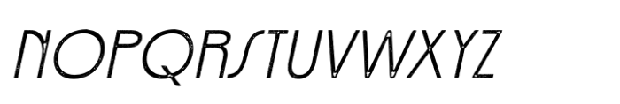 Acelina Stamp Italic Font UPPERCASE