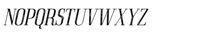 Acelon Stamp Italic Font UPPERCASE