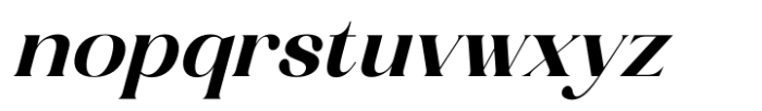 Achemost Italic Font LOWERCASE