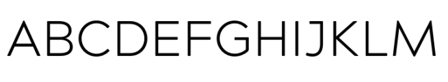 Acherus Grotesque Light Font UPPERCASE