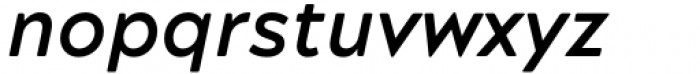 Acherus Grotesque Semibold Italic Font LOWERCASE