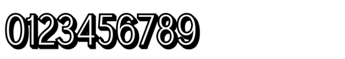 Achiello Extrude Right Font OTHER CHARS