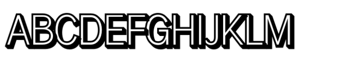 Achiello Extrude Right Font