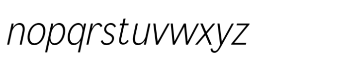 Achiello Italic Font LOWERCASE
