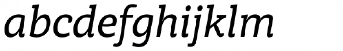 Achille II FY Medium Italic Font LOWERCASE
