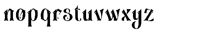 Achimeng Regular Font LOWERCASE