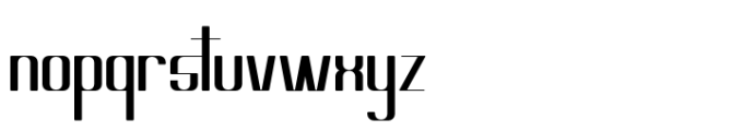 Achone Regular Font LOWERCASE