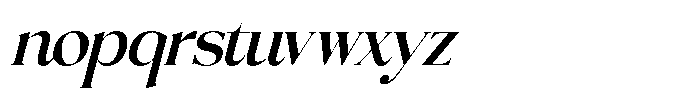 Achroma Editorial italic Font LOWERCASE
