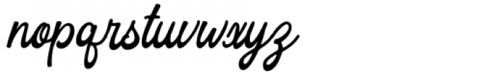 Ackerley Script Ackerley Regular Font LOWERCASE