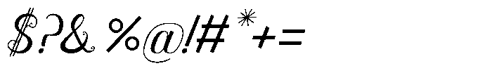 Acme Font OTHER CHARS