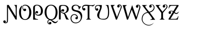 AcornSwash Regular Font UPPERCASE
