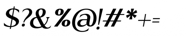 Acosta Bold Italic Font OTHER CHARS