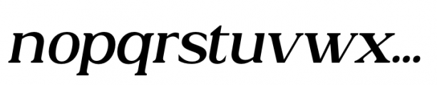 Acosta Bold Italic Font LOWERCASE