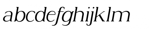 Acosta Light Italic Font LOWERCASE