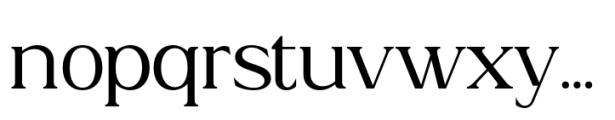 Acosta Regular Font LOWERCASE