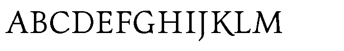 Acqua Aldina Font UPPERCASE