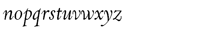 Acqua Aldina Font LOWERCASE