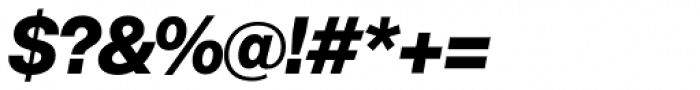 Acronym ExtraBold Italic Font OTHER CHARS