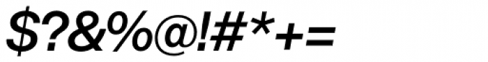 Acronym SemiBold Italic Font OTHER CHARS