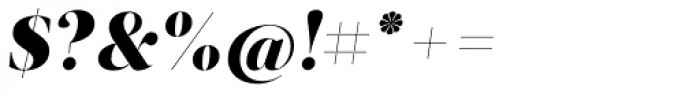 Acta Display Black Italic Font OTHER CHARS