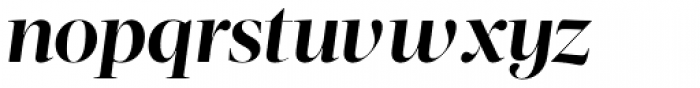 Acta Display Bold Italic Font LOWERCASE
