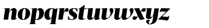 Acta Pro Headline Black Italic Font LOWERCASE
