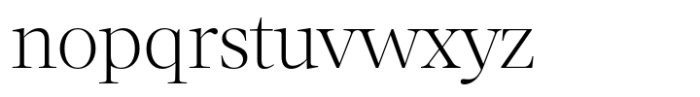 Acta Pro Headline Light Font LOWERCASE
