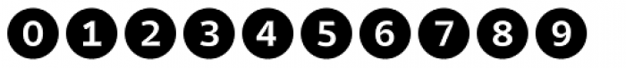 Acta Symbols Circles Font OTHER CHARS