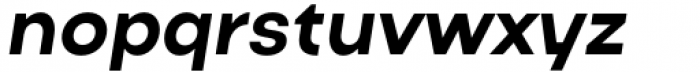 Actay Bold Italic Font LOWERCASE