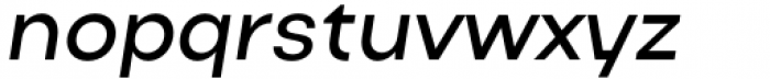 Actay Medium Italic Font LOWERCASE