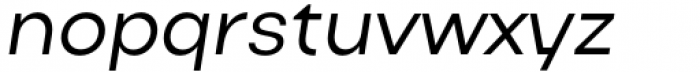 Actay Regular Italic Font LOWERCASE