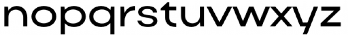 Actay Wide Medium Font LOWERCASE