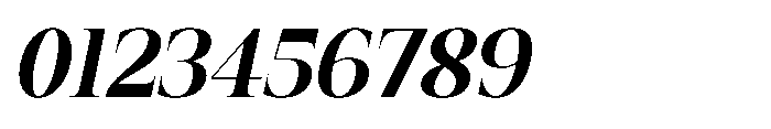 Acthirey Oblique Font OTHER CHARS