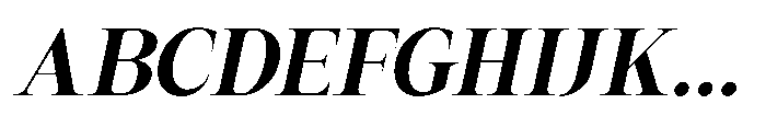 Acthirey Oblique Font UPPERCASE