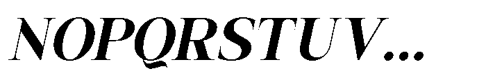 Acthirey Oblique Font UPPERCASE