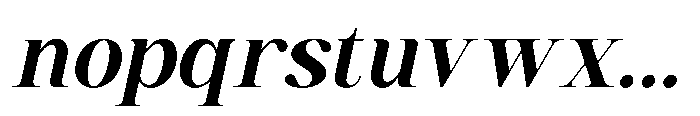 Acthirey Oblique Font LOWERCASE