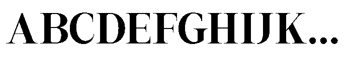 Acthirey Regular Font UPPERCASE