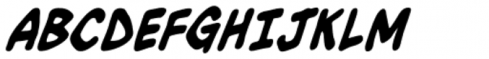 Action Figure BB Bold Italic Font UPPERCASE