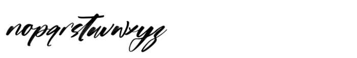 Actively Italic Font LOWERCASE