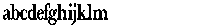 Actualis Bold Condensed FONT