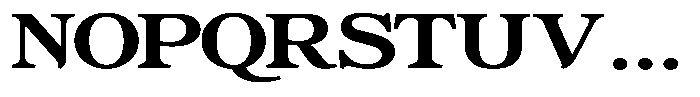 Actualis Bold Expanded Font UPPERCASE