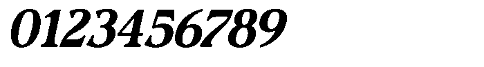 Actualis Bold Italic Font OTHER CHARS