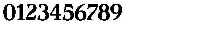 Actualis Bold Font OTHER CHARS