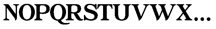 Actualis Bold Font UPPERCASE